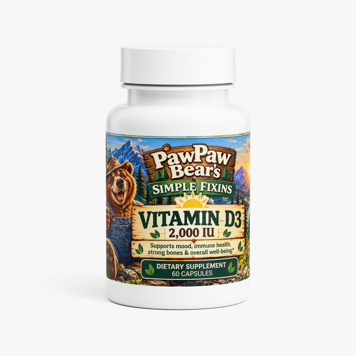 Vitamin D3 2,000 IU